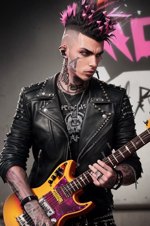 Punk Rock Musician (male)